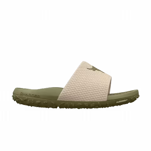 Under Armour Project Rock Slide 'Khaki Base Thyme'
