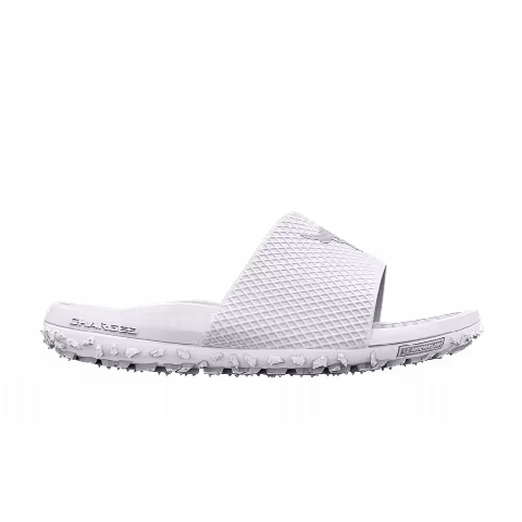 Under Armour Project Rock Slide 'White Halo Grey'