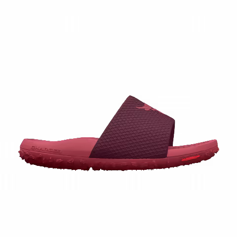 Under Armour Project Rock Slide 'Dark Maroon'
