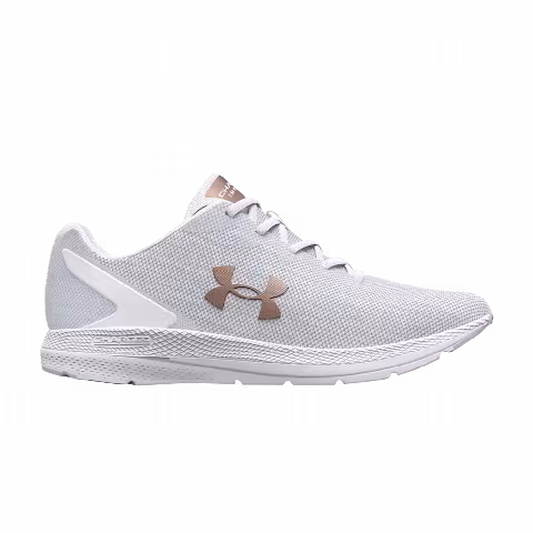 Under Armour Wmns Charged Impulse 2 Knit 'White Metallic Rose Gold'