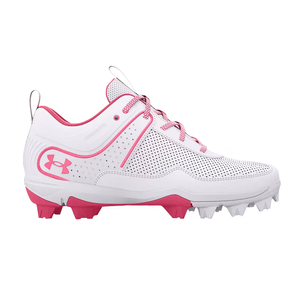 Under Armour Glyde RM GS White Cerise