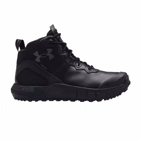 Under Armour Micro G Valsetz Mid Leather 'Black Jet Grey'