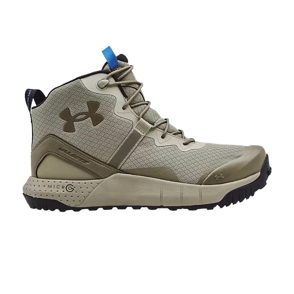 Under Armour Micro G Valsetz Mid Khaki Grey Tent