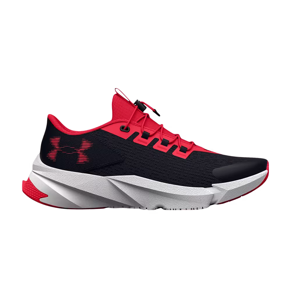 Under Armour Scramjet 5 GS Black Bolt Red