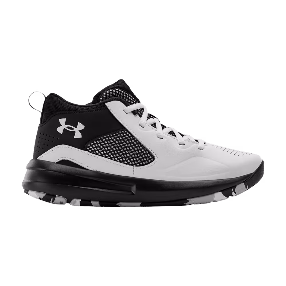 Under Armour Lockdown 5 GS White Black