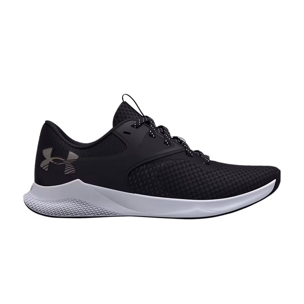 Under Armour Women's Charged Aurora 2 Black Metallic Warm Silver
