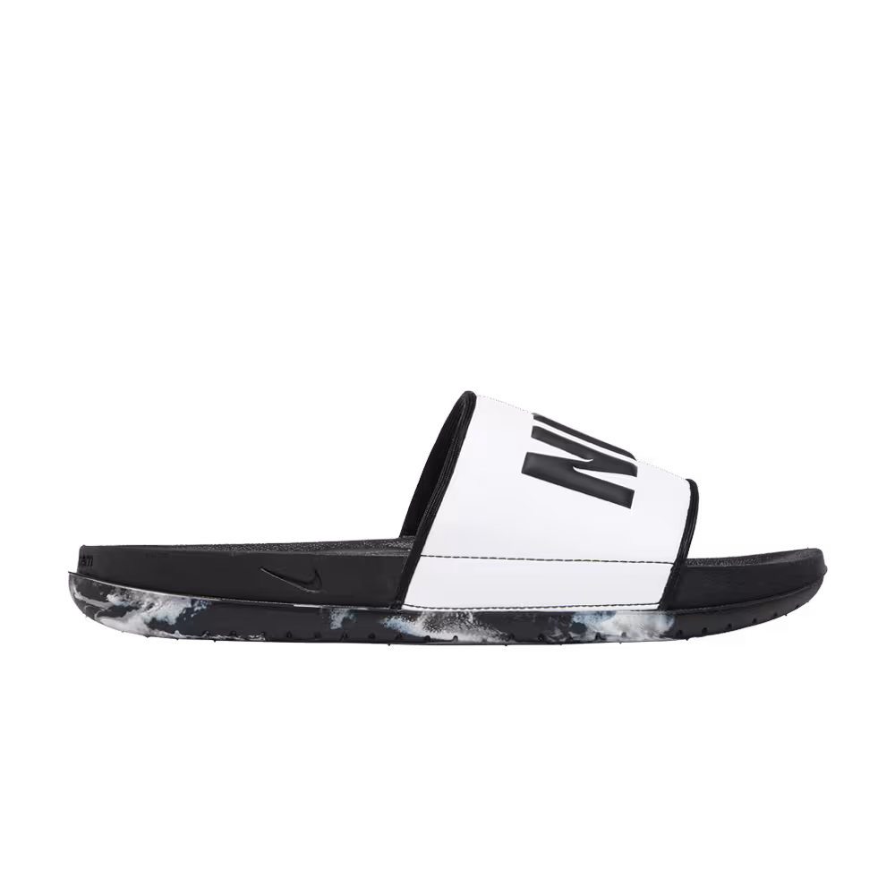 Nike Offcourt Slide Marble - Black White