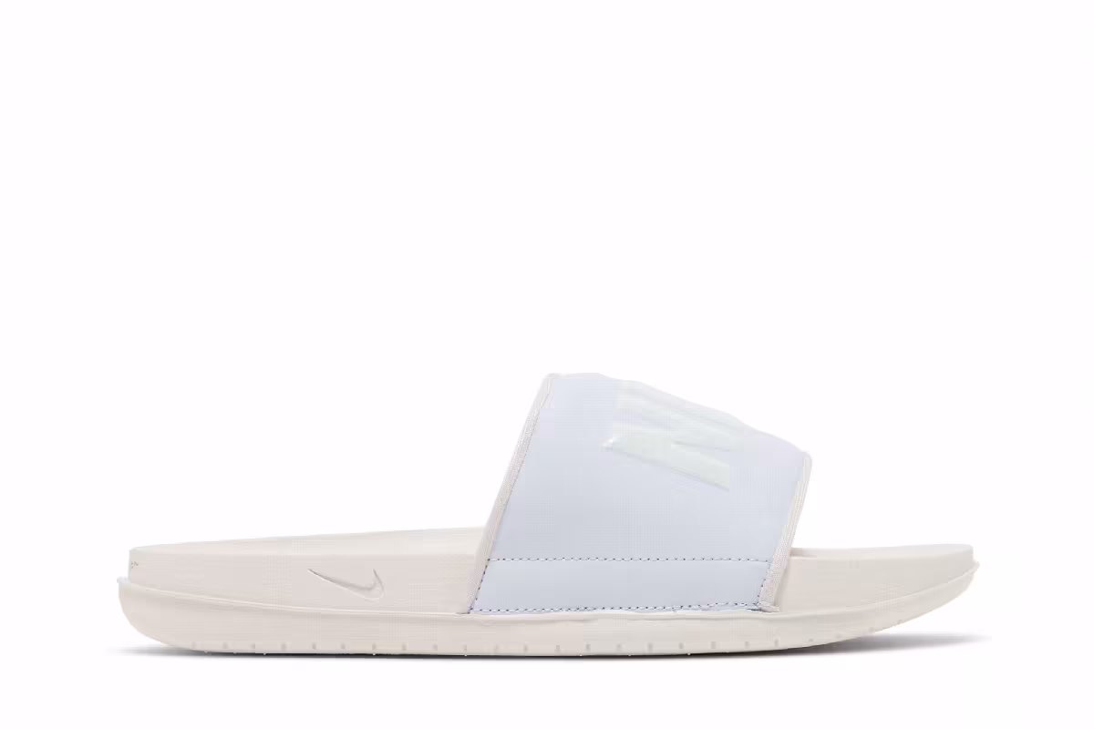 Nike Women's Offcourt Slide Phantom Barely Green, view 2