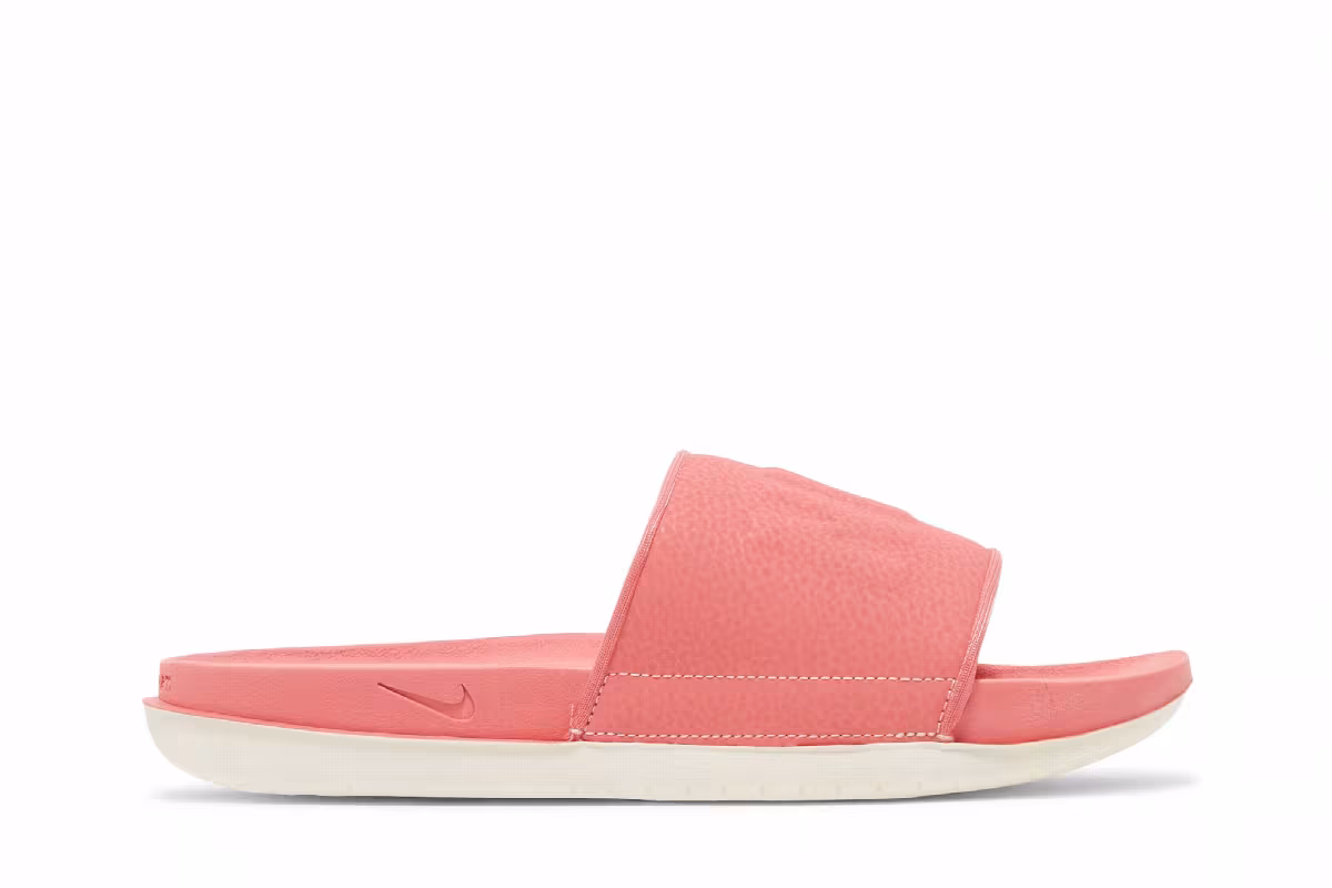 Nike Women's Offcourt Slide Pink Salt, view 2