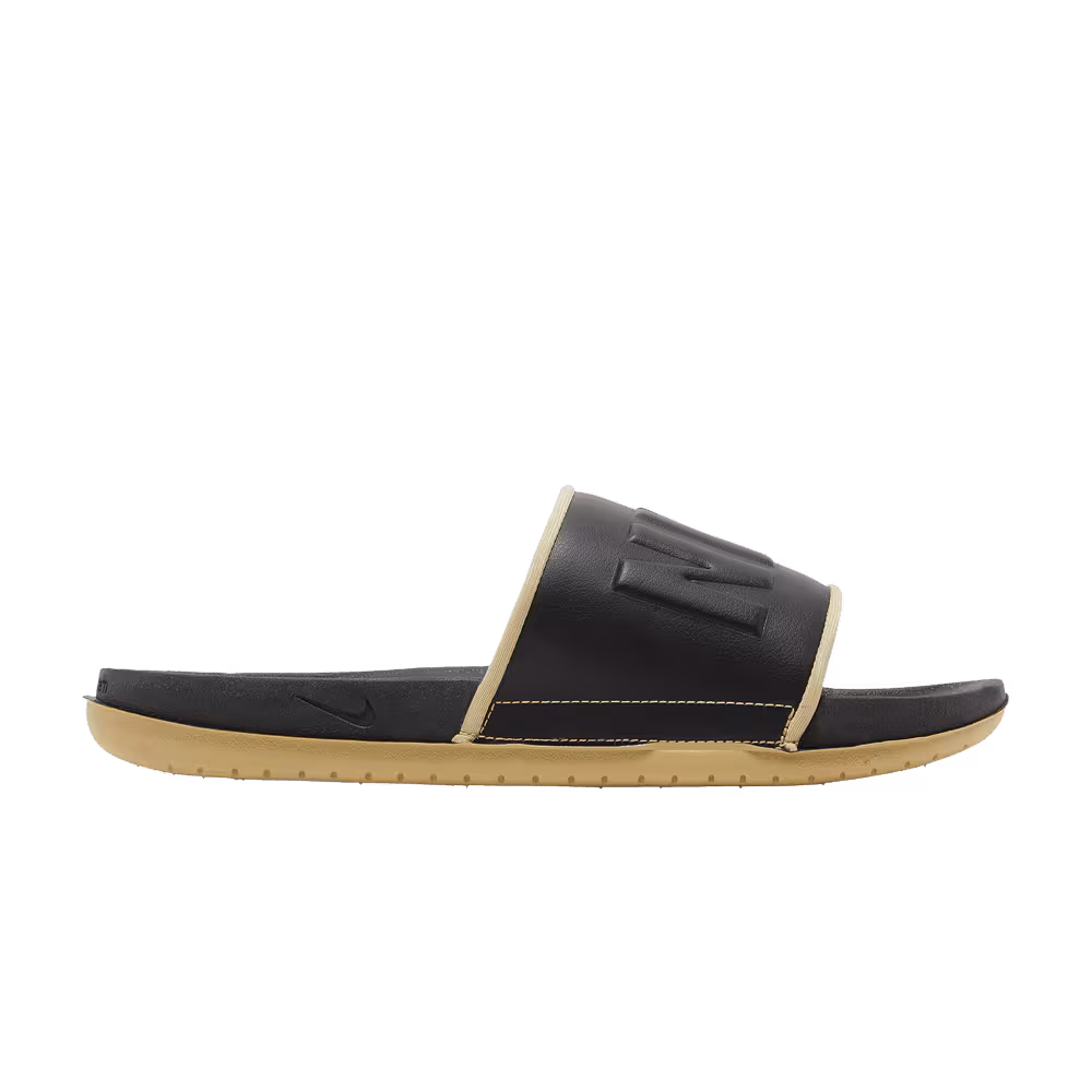 Nike Offcourt Slide Black Wheat Grass