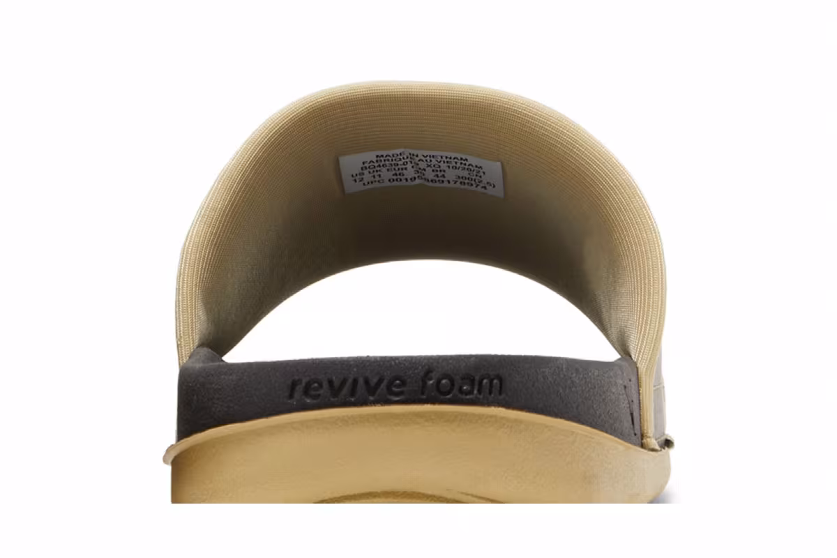 Nike Offcourt Slide Black Wheat Grass, view 8