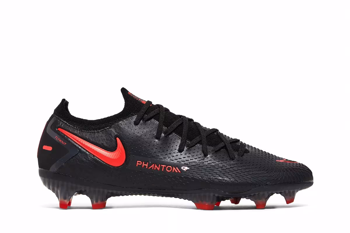 Nike Phantom GT Elite FG Black Chile Red, view 2