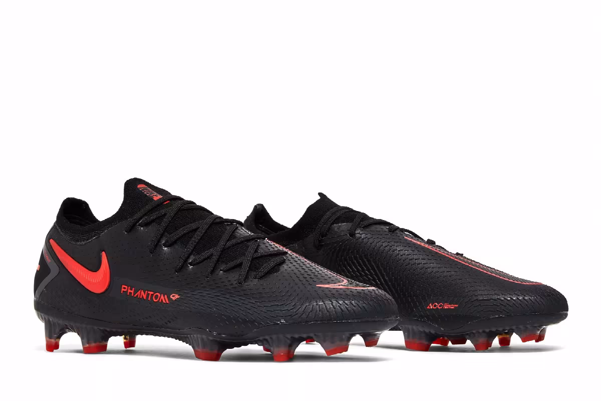 Nike Phantom GT Elite FG Black Chile Red, view 9