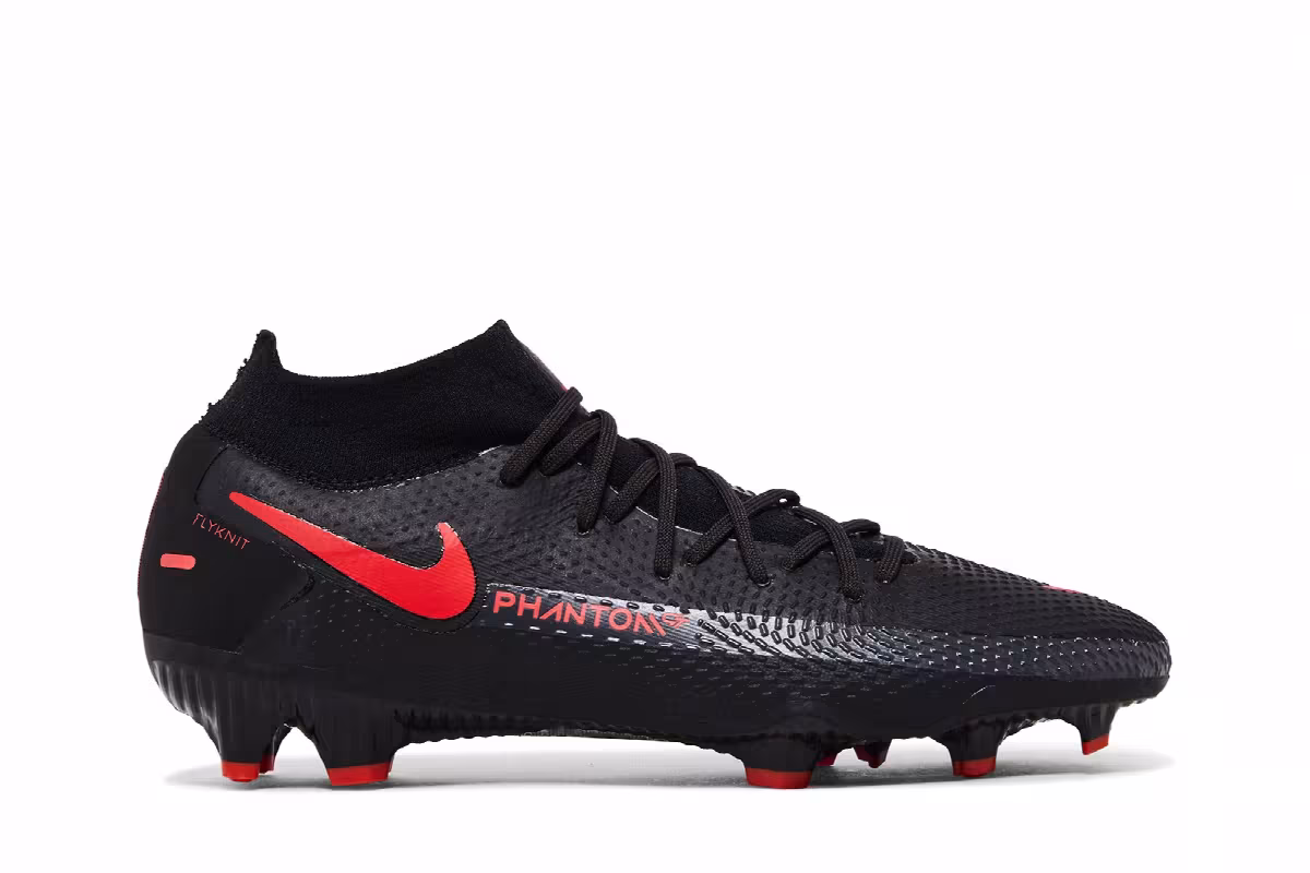 Nike Phantom GT Pro DF FG Black Chile Red, view 2