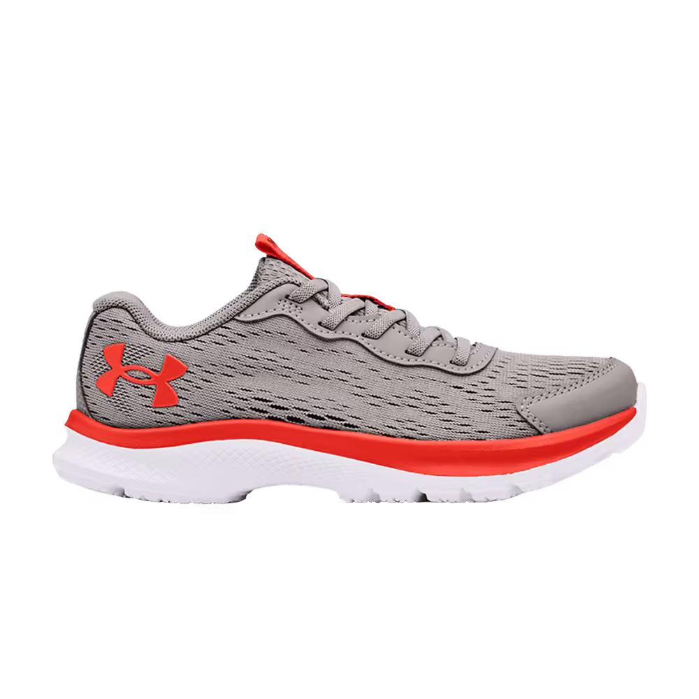 Under Armour Charged Bandit 7 PS Grey Wolf Orange