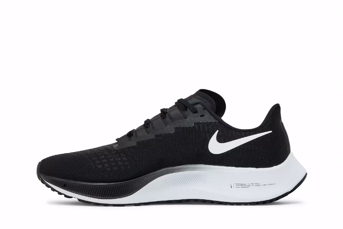 Nike Air Zoom Pegasus 37 TB Black White, view 4