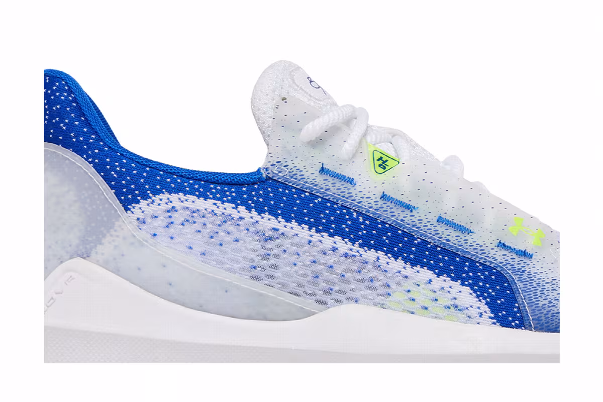 Under Armour Harper 6 Elite TPU White Team Royal, view 3