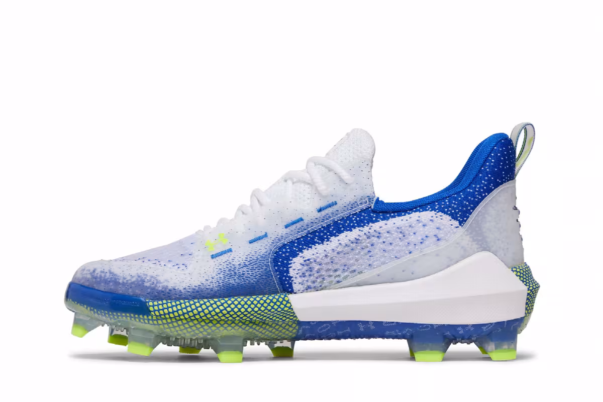 Under Armour Harper 6 Elite TPU White Team Royal, view 4