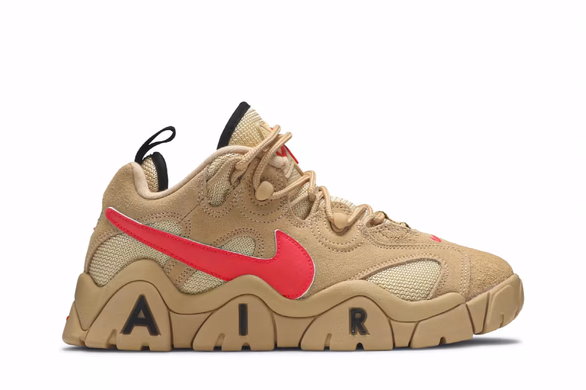 Nike Air Barrage Low Wheat, view 2