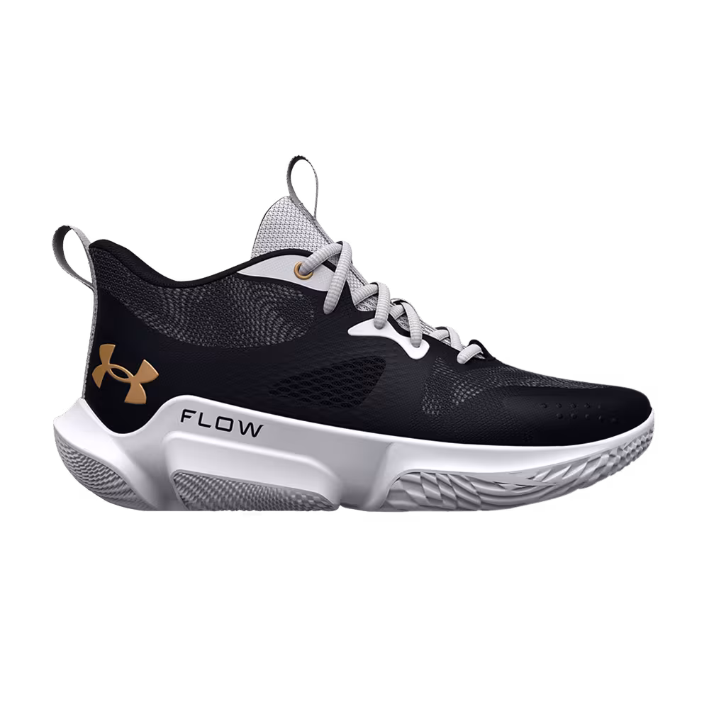 Under Armour Women's Flow Breakthru 3 Black White Gold