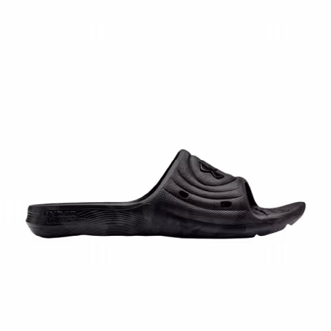 Under Armour Locker Slides 'Black Jet Grey'