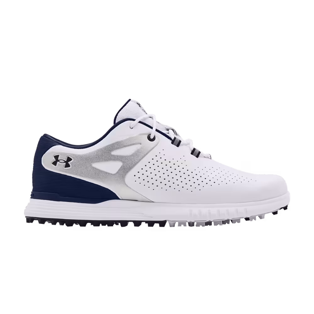 Under Armour Women's Charged Breathe Spikeless White Academy