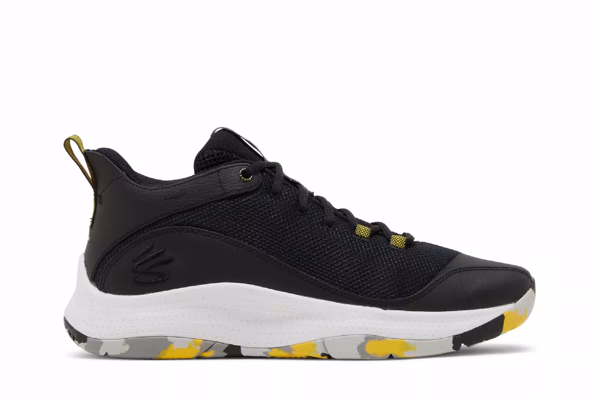 Under Armour 3Z5 Curry Black White, view 2
