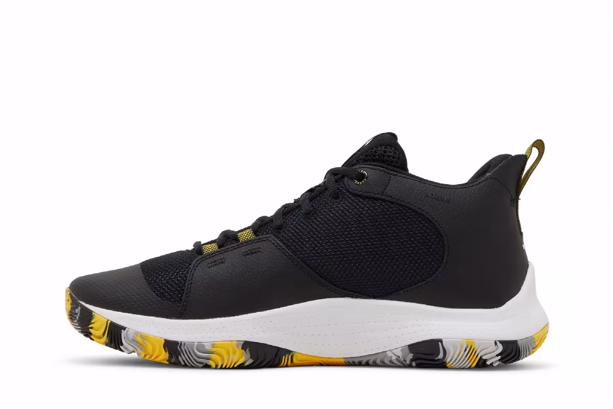 Under Armour 3Z5 Curry Black White, view 4