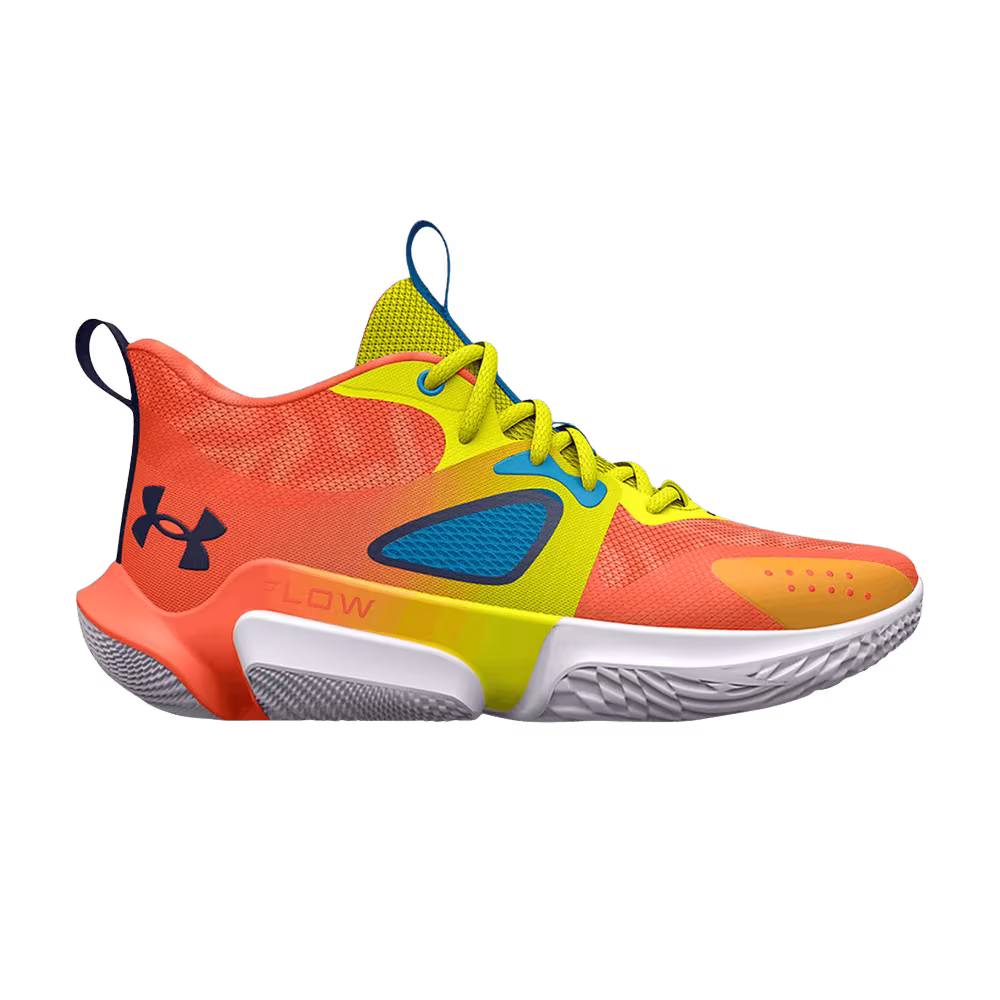 Under Armour Women's Flow Breakthru 3 E24 Panic Orange Yellow Ray