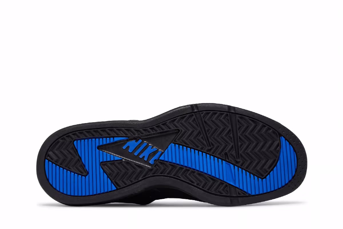Nike Air Flight Huarache Black Lyon Blue 2023, view 5