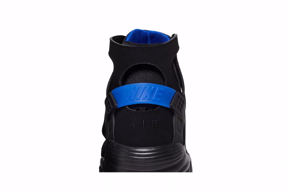 Nike Air Flight Huarache Black Lyon Blue 2023, view 8