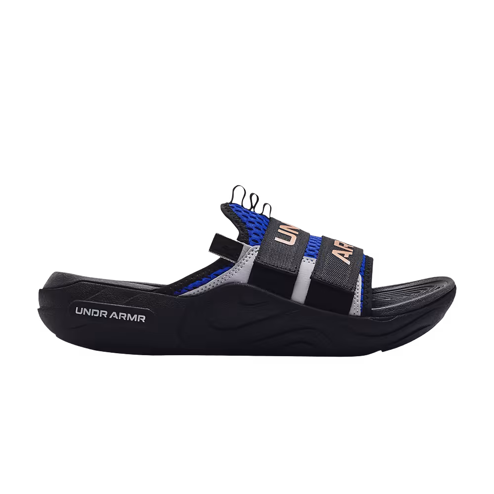 Under Armour Alpha Slide Versa Blue Black