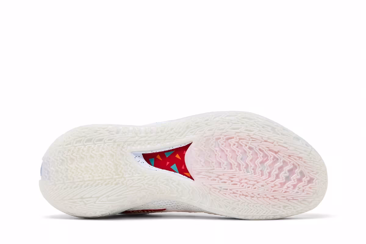 Dylan Harper x Nike GT Cut 1 Titan White Star Blue Chile, view 5