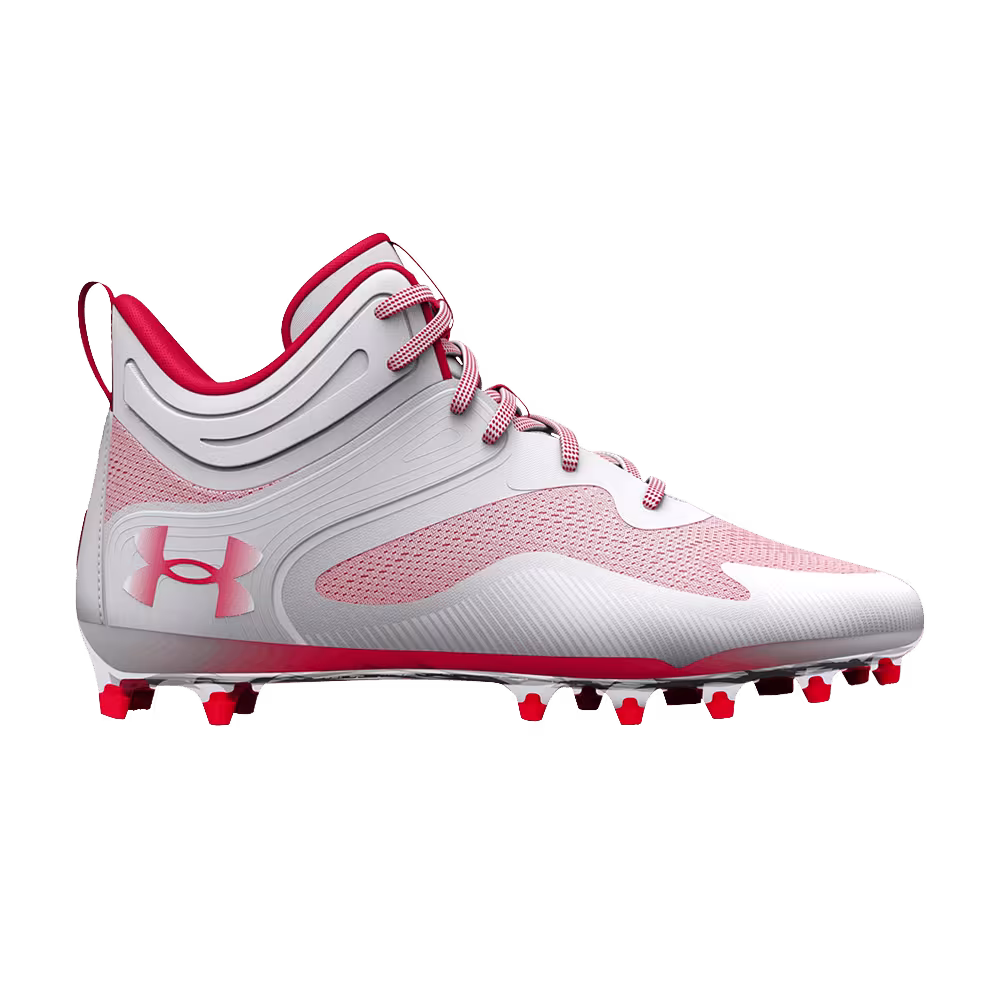 Under Armour Command MC Mid White Red
