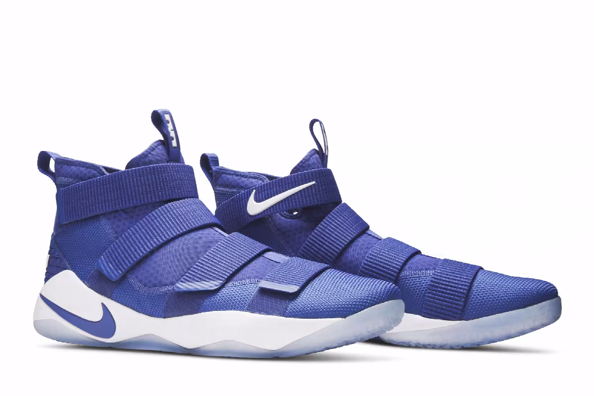 Nike LeBron Soldier 11 TB Rush Blue, view 9