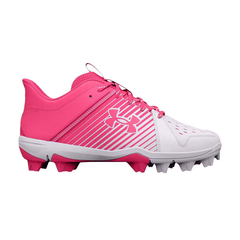 Under Armour Leadoff Low RM GS White Cerise
