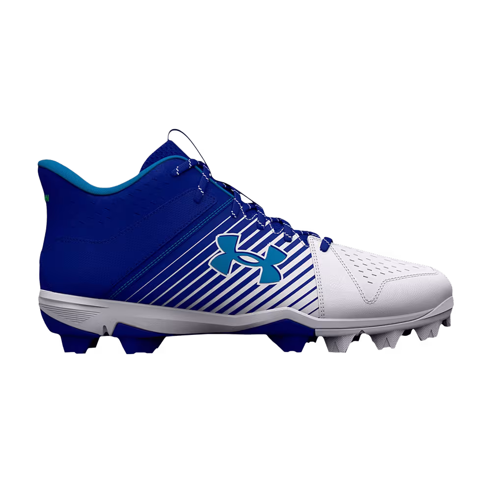 Under Armour Leadoff Mid RM Royal White