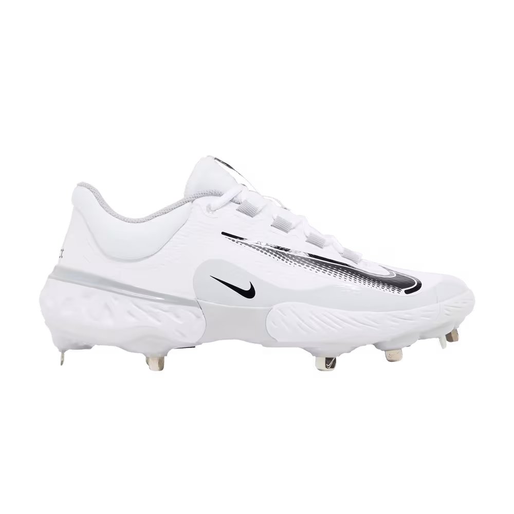 Nike Alpha Huarache Elite 4 Low White Black Wolf Grey