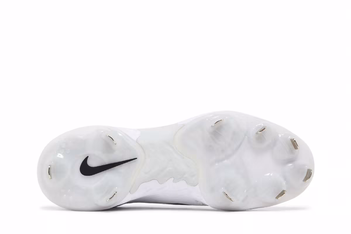 Nike Alpha Huarache Elite 4 Low White Black Wolf Grey, view 5
