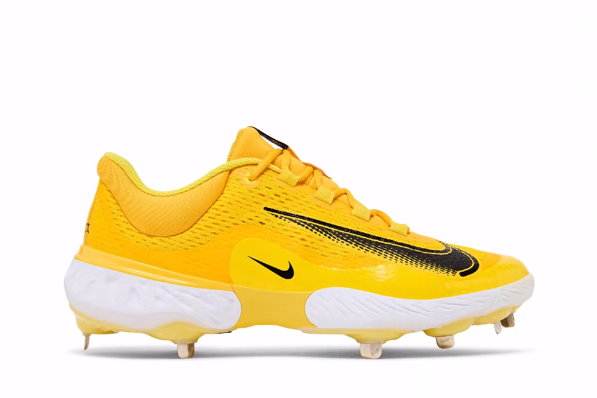 Nike Alpha Huarache Elite 4 Low TB Amarillo, view 2