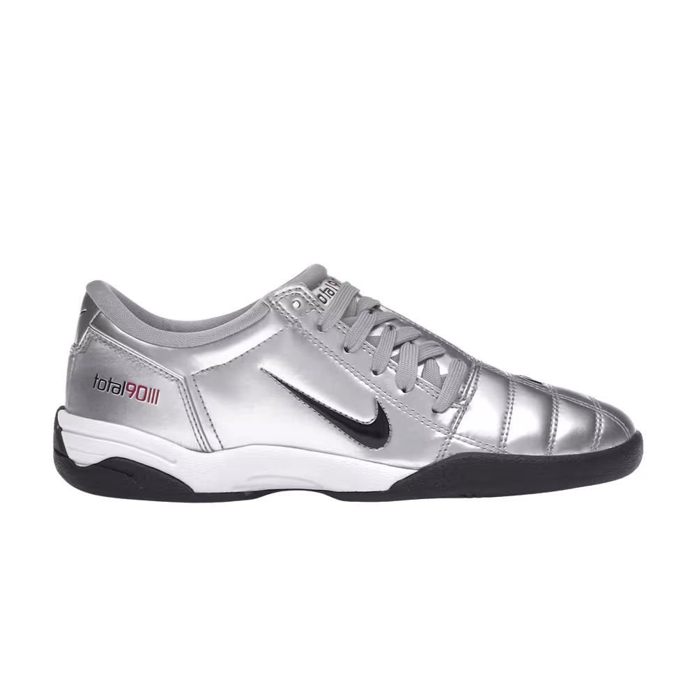 Nike Women's Total 90 3 SP Metallic Silver Red