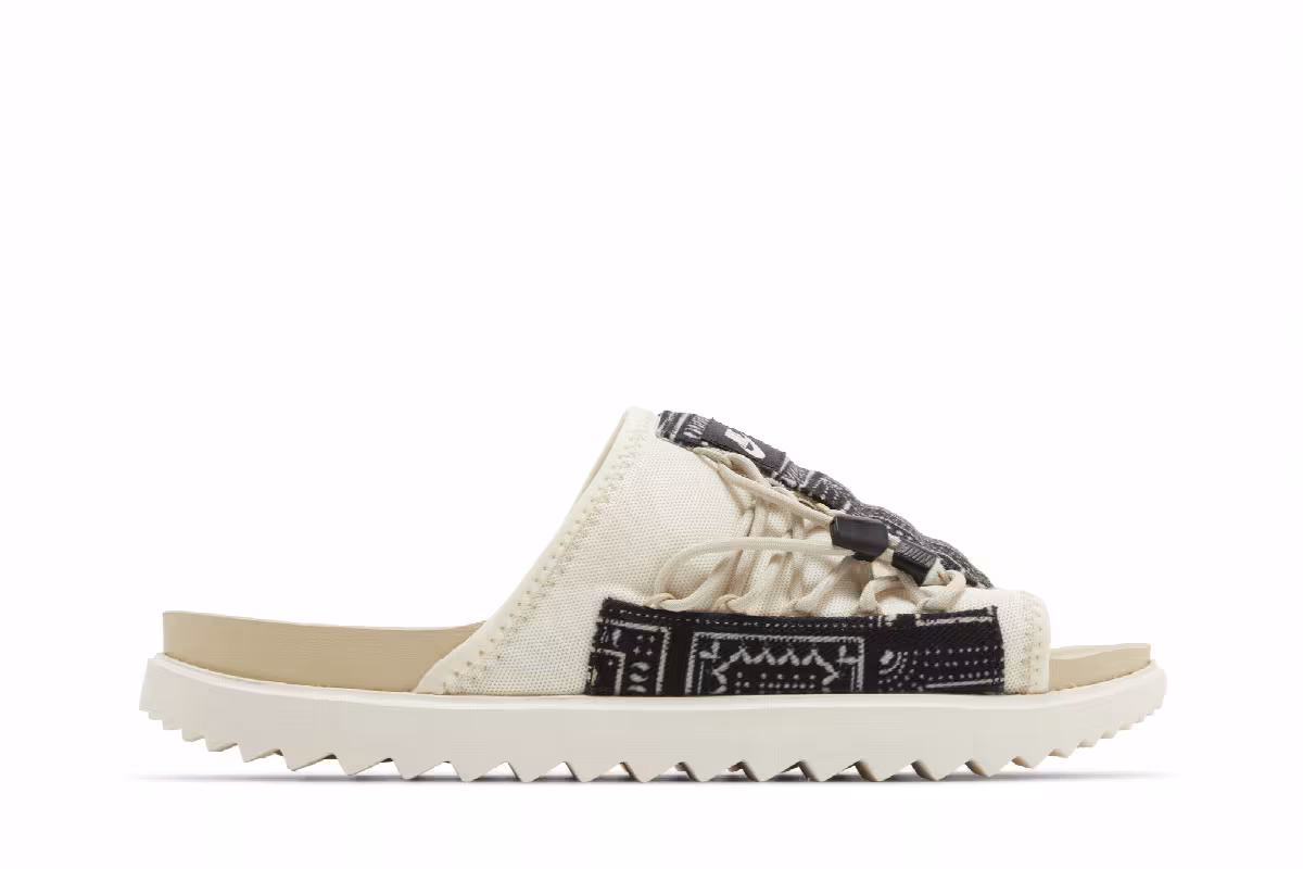 Nike Asuna Slide Paisley - Pale Ivory, view 2