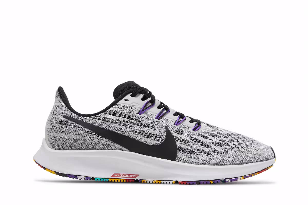 Nike Air Zoom Pegasus 36 White Hyper Grape, view 2