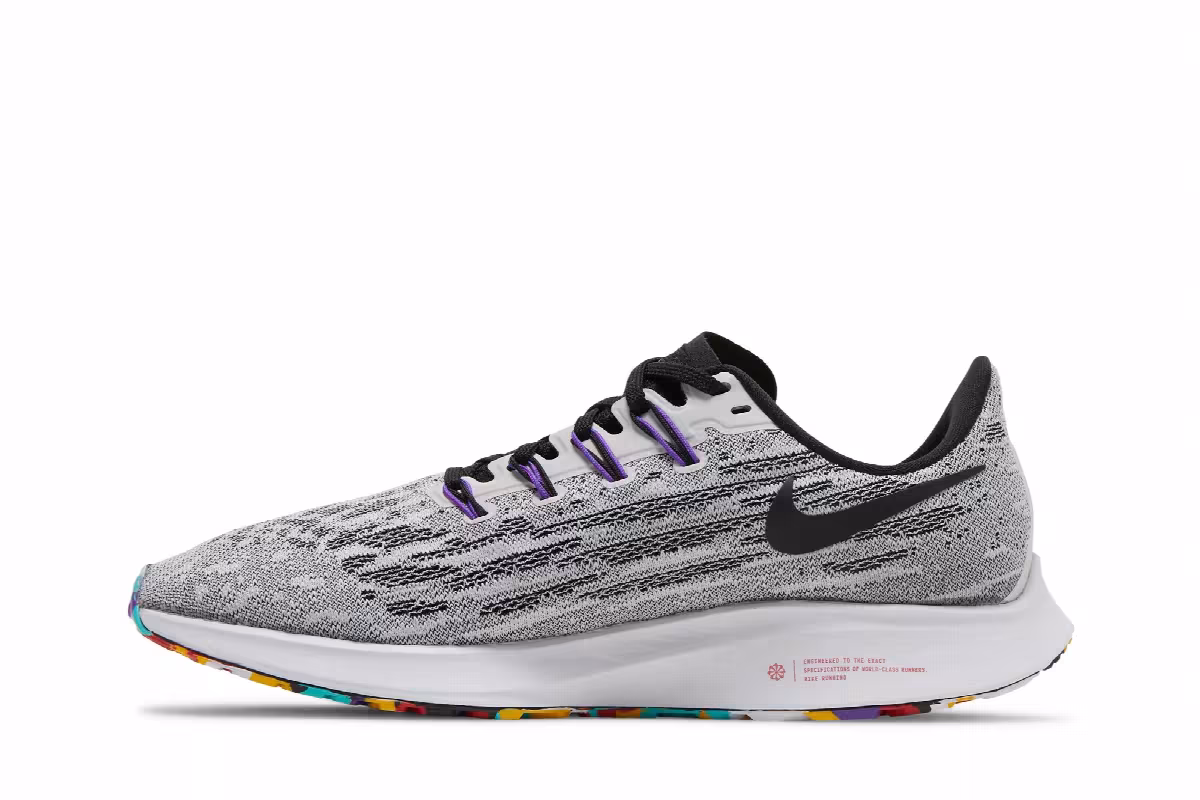 Nike Air Zoom Pegasus 36 White Hyper Grape, view 4