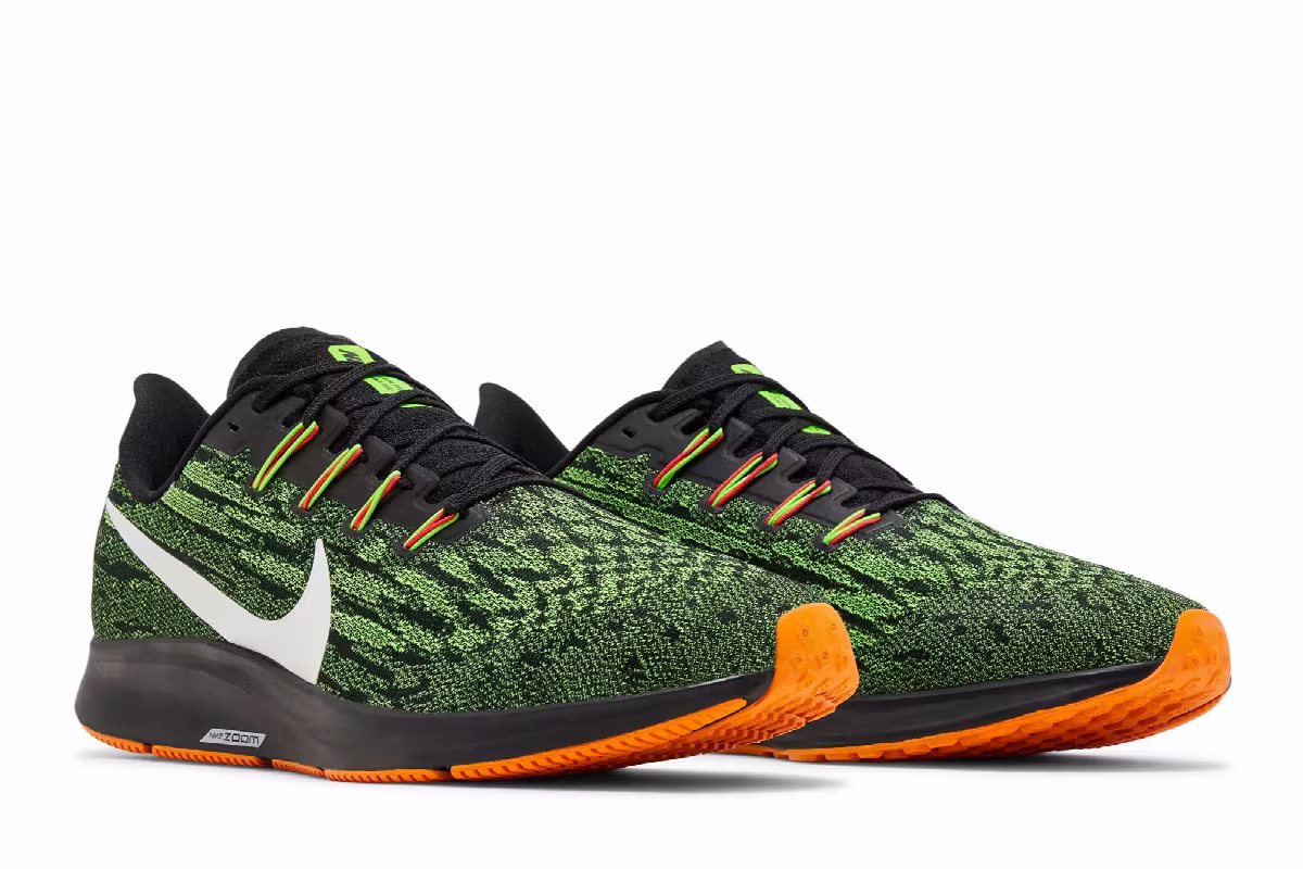 Nike Air Zoom Pegasus 36 Green Glow, view 9