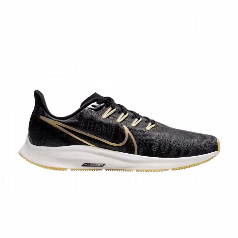 Nike Wmns Air Zoom Pegasus 36 Premium 'Black Metallic Gold'