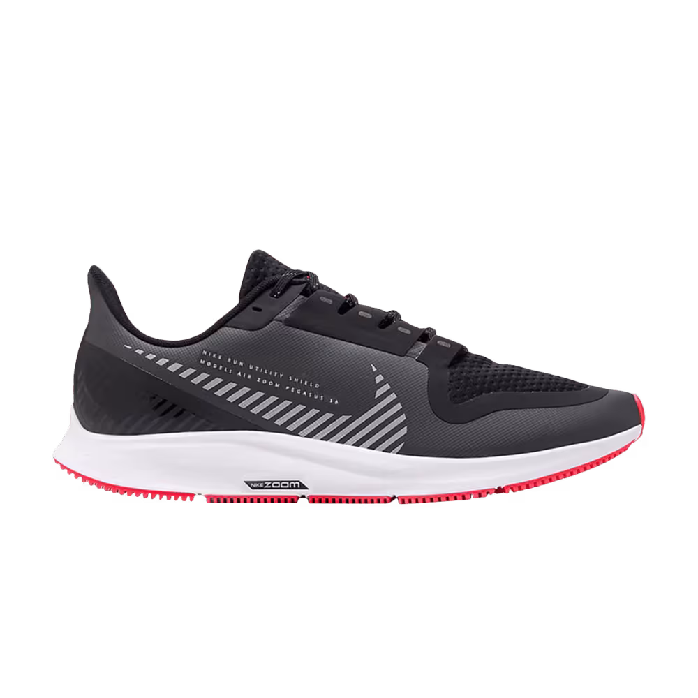 Nike Air Zoom Pegasus 36 Shield Dark Smoke Grey Silver