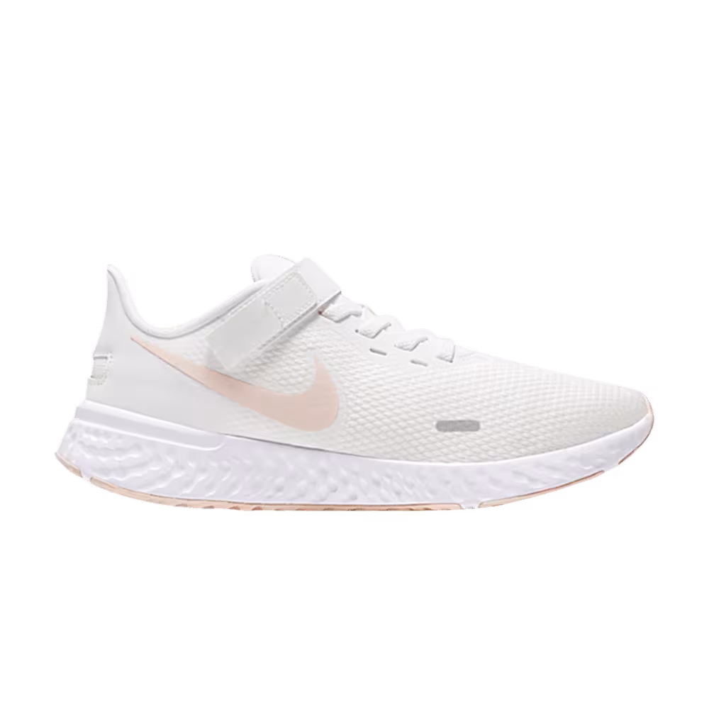 Nike Women's Revolution 5 FlyEase White Washed Coral