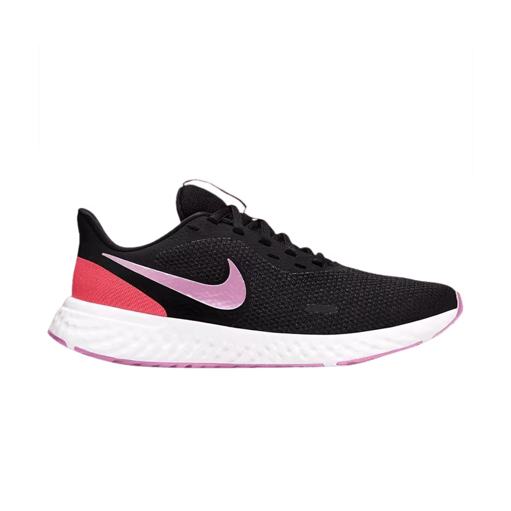 Nike Women's Revolution 5 Black Beyond Pink Crimson