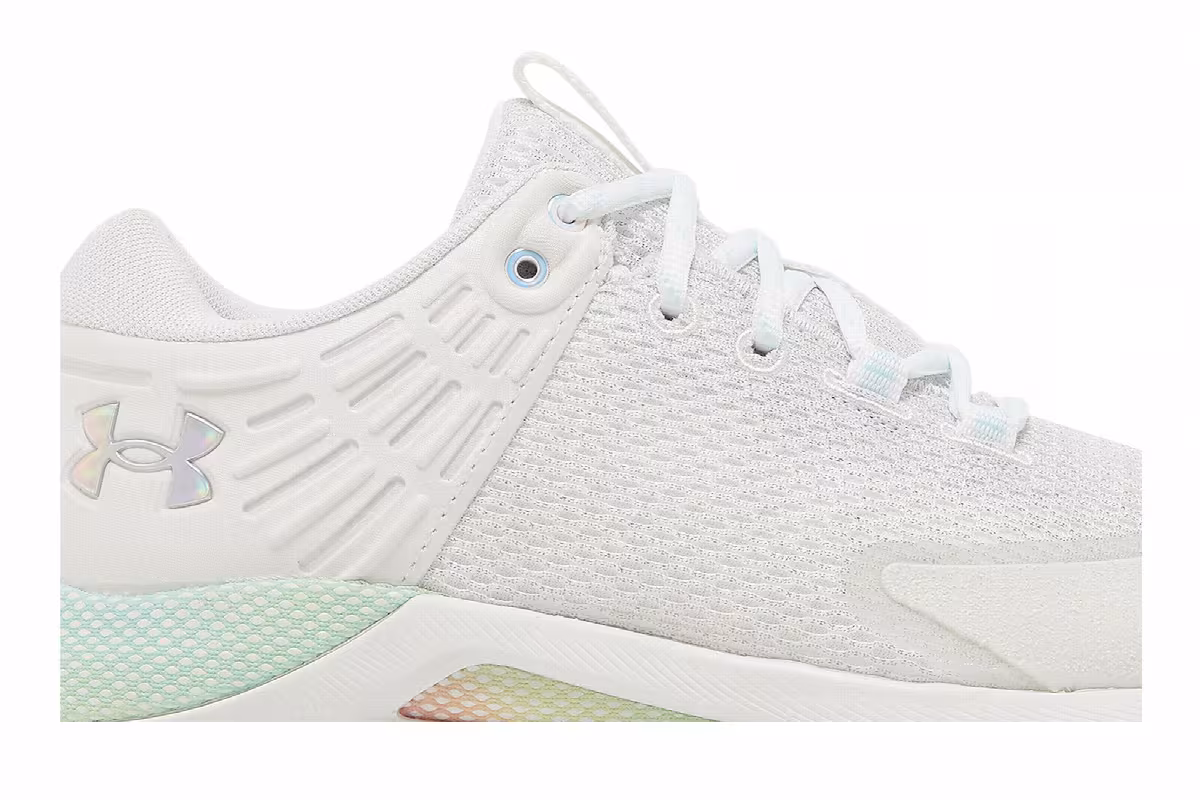 Under Armour Women's HOVR Block City White Breeze, view 3